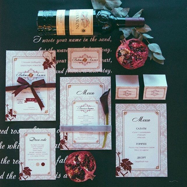 Фото 9443004 в коллекции Цвет свадьбы: Бордо - Свадебное агентство Лантан