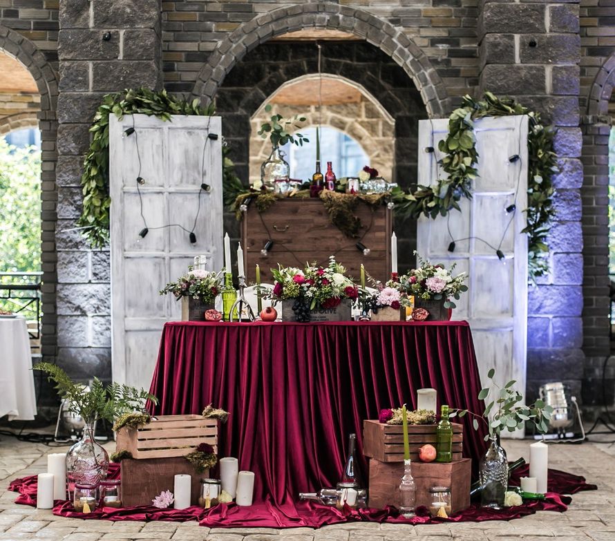 Фото 9443070 в коллекции Цвет свадьбы: Бордо - Свадебное агентство Лантан