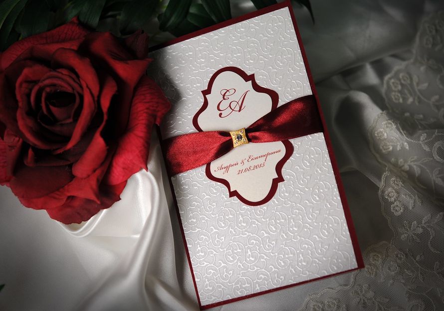 Бархатная роза - фото 9624370 Солнечный луч Свадебная полиграфия