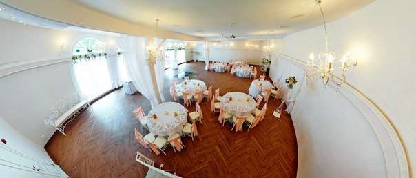 Фото 11174384 в коллекции  Цветочный свадебный ресторан на 150 гостей - Банкетный комплекс "Замок в Пушкине"