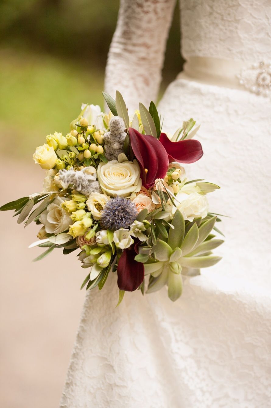 Букет невесты в стиле Рустик за 4500 рублей - фото 10261606 Rosemary floral studio - оформление и декор
