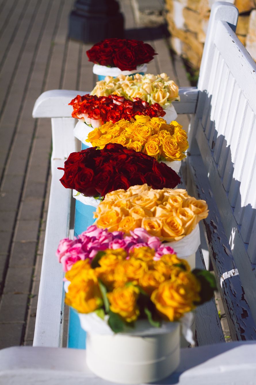 Фото 10544664 в коллекции Цветы в шляпных коробках - тренд сезона - Букеты в шляпных коробках Kngaroo Club