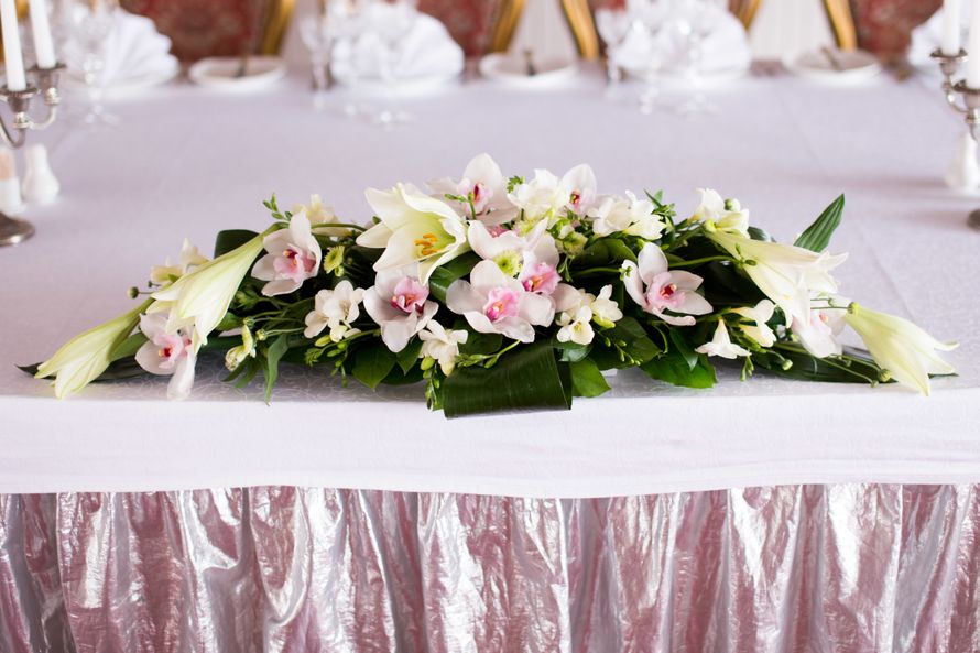 Свадебная флористика на столы
