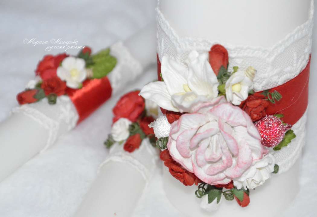 Свадебный очаг и свечи мамочек - фото 9353734 Мастерская аксессуаров Марины Ахмеровой