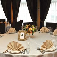 Цветочная композиция на столы гостей