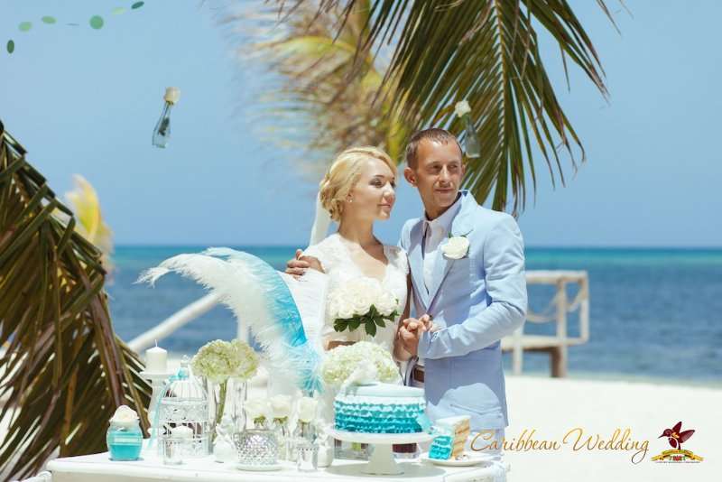 Фото 3054925 в коллекции http://caribbean-wedding.ru/portfolio/svadva-v-stile-tiffany/ - Caribbean Wedding - свадьба в Доминикане