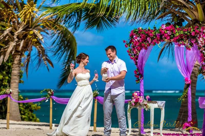 Фото 3418417 в коллекции Свадьба в стиле Shabby Chic {Антон и Ольга} - Caribbean Wedding - свадьба в Доминикане