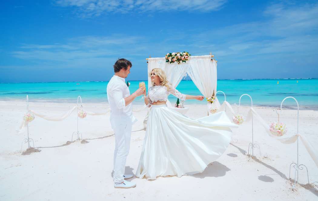 Фото 14684196 в коллекции Свадьба на пляже Хуанийо в Доминикане {Алла и Артем} - Caribbean Wedding - свадьба в Доминикане