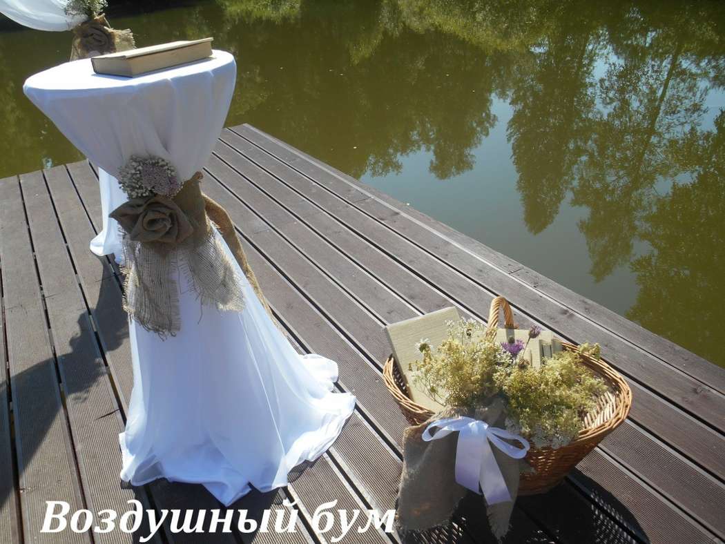 Фото 11101520 в коллекции Свадьба в стиле" Рустик" - Воздушный бум - флористика и декор