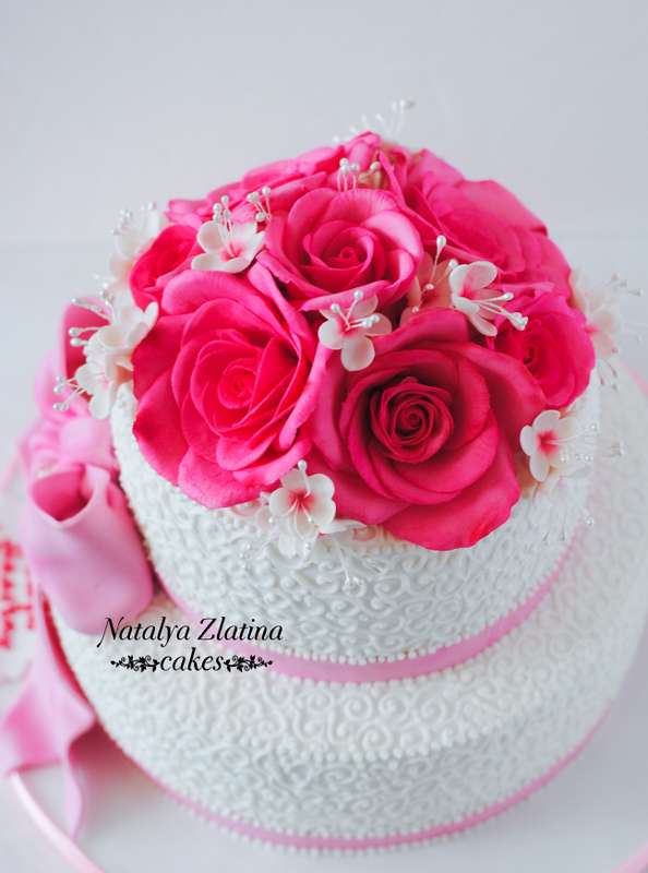 Фото 11292284 в коллекции Свадебный торт - Торты Beautycake