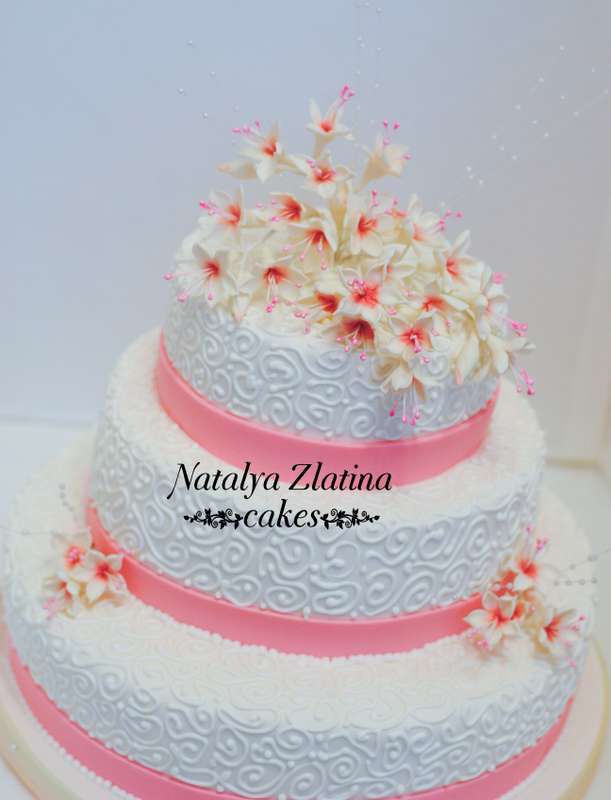 Фото 11292298 в коллекции Свадебный торт - Торты Beautycake
