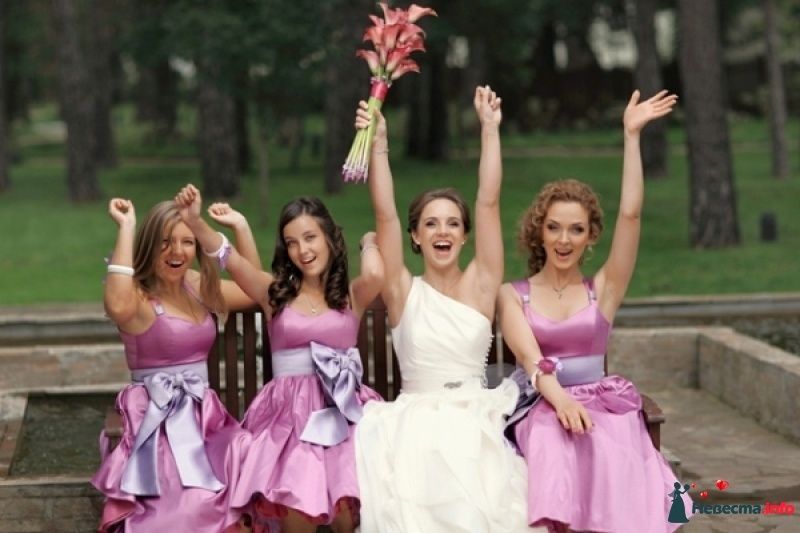 Невеста и её подружки в розовом - фото 487753 EkaterinaT