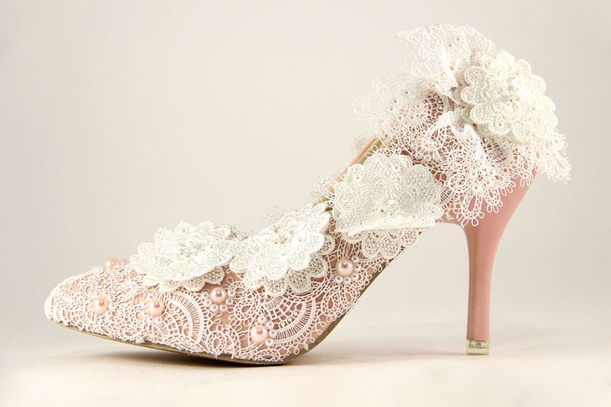 Свадебные и вечерние туфли - модель "Нежность"