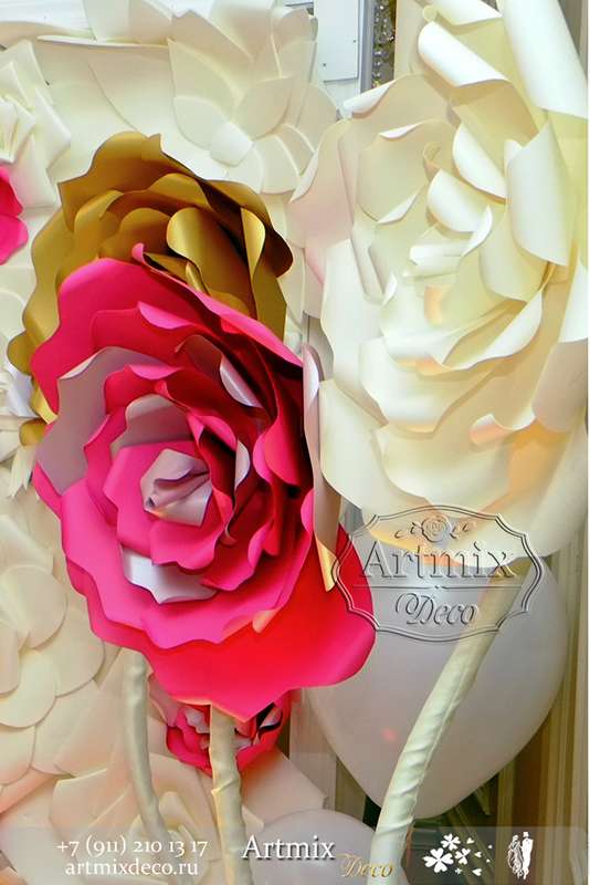 Большие цветы - фото 12481288 Дизайн-студия декора и флористики "Артмикс"