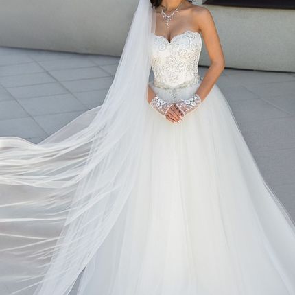 Свадебное платье Princess, модель №1701