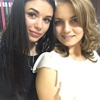 Очаровательная внучка юбиляра