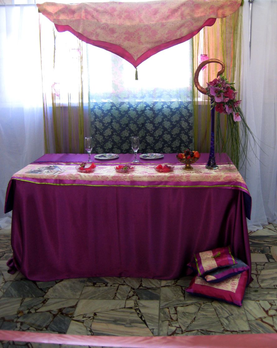 оформление свадьбы в восточном стиле  - фото 2278948 Цветочная мастерская "bloom-room"