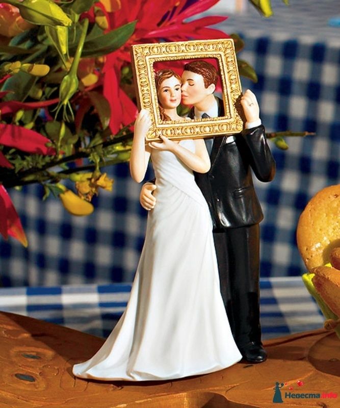 Фото 488046 в коллекции Фигурки на торт - Omgwedding - свадебные аксессуары