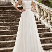 Нежное, красивое свадебное платье Lussano,размер 44-48, платье на корсете цена 18900р вместо 42 000