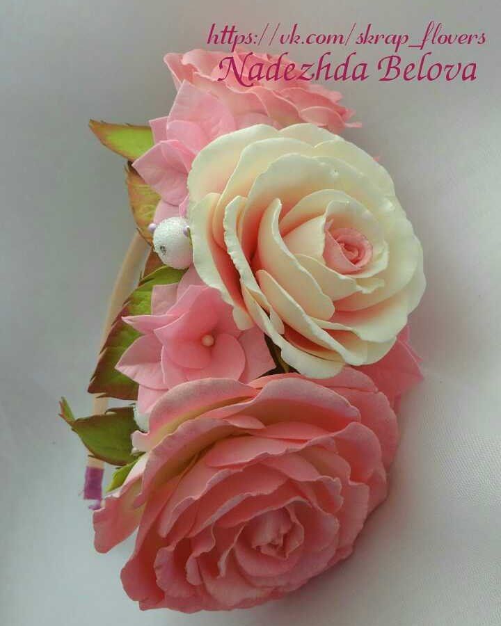 Фото 14258870 в коллекции Аксессуары из цветов - Мастерская аксессуаров Надежды Беловой