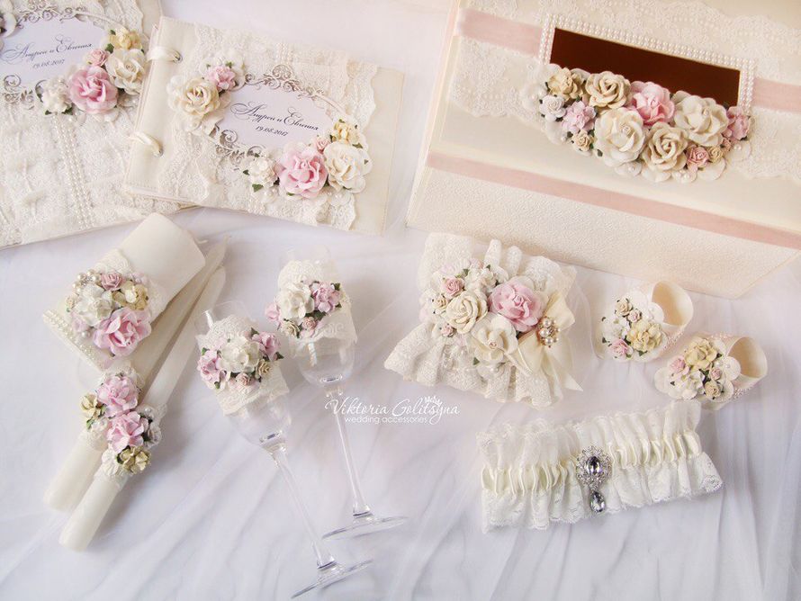Свадебный набор в цвете айвори - фото 15598610 Невеста01