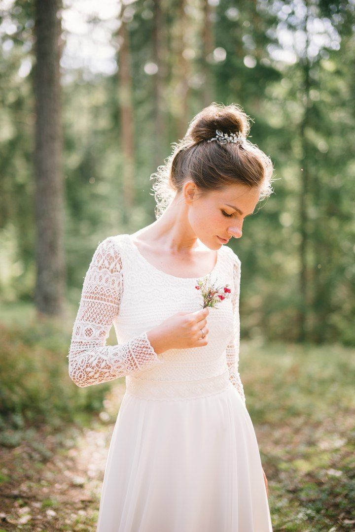 Свадебное платье "Загадка природы"