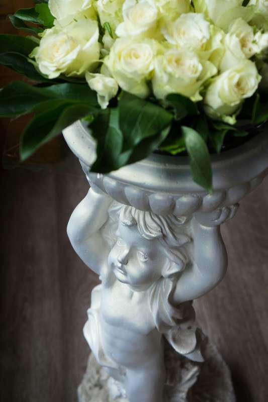 Свадебная флористика. Ангел с розами - фото 15957598 Декоратор Натали Татьянко