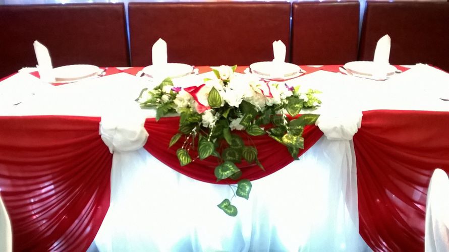 стол молодых - фото 6365185 AirStudio - оформление свадьбы шарами