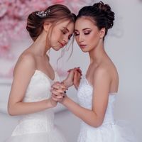 Образ для невесты (макияж + причёска)