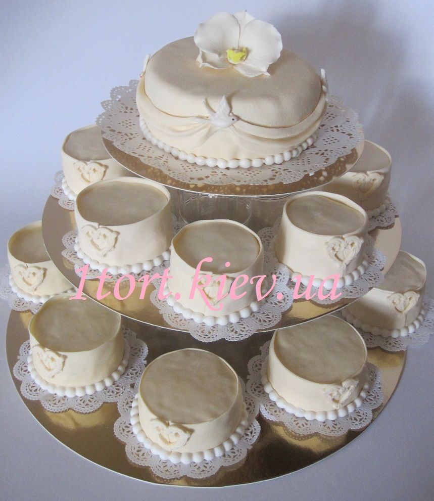 Фото 888495 в коллекции Свадебные торты - Свадебные торты "1tort"