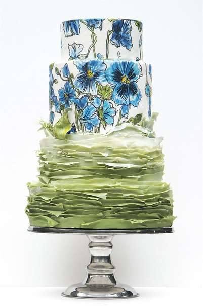 Фото 2381700 в коллекции Свадебные идеи - МК Кит - дизайнерские торты