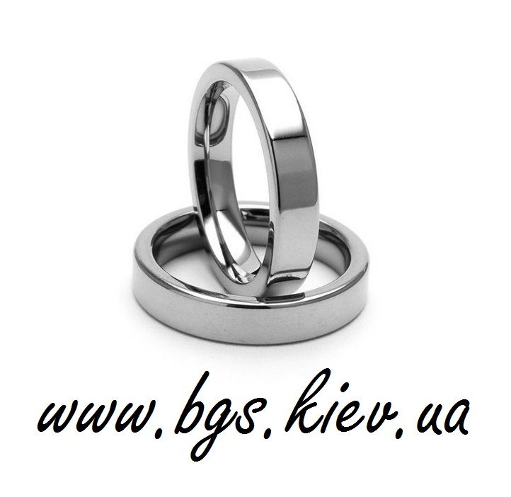 Обручальные кольца из белого золота, выполненные в классическом стиле - фото 2447529 Обручальные кольца "Best gold service"