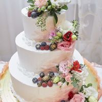 Свадебный торт "Райский"