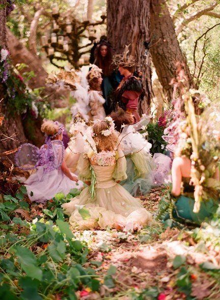 Лесные маленькие феи у алтаря - фото 2196216 Творческая студия "Дар"