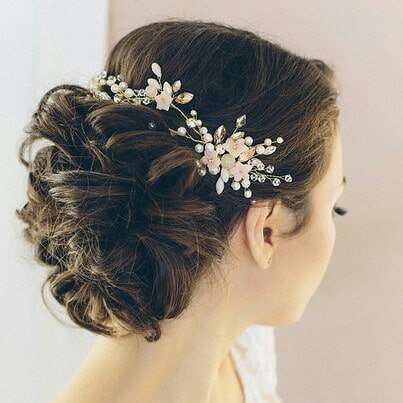 Свадебное украшение в волосы - фото 17548950 Екатерина Захарова - украшения для волос