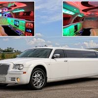 014 Лимузин Chrysler 300C Limo white 2012 в аренду 