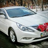 166 Hyundai Sonata белая New прокат, 5 ч.