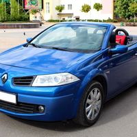 227 Кабриолет Renault Megane синий в аренду 