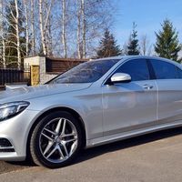 083 Mercedes W222 S500L vip серебристый в аренду