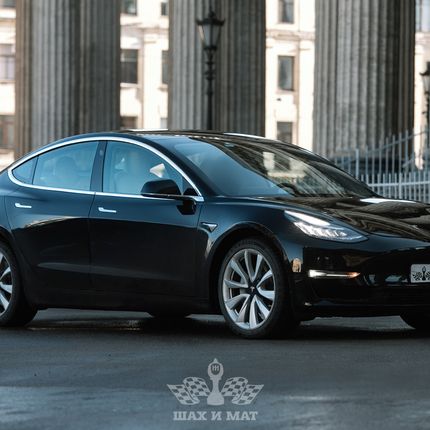 Tesla Model 3 Long Range (black) в аренду, цена за час