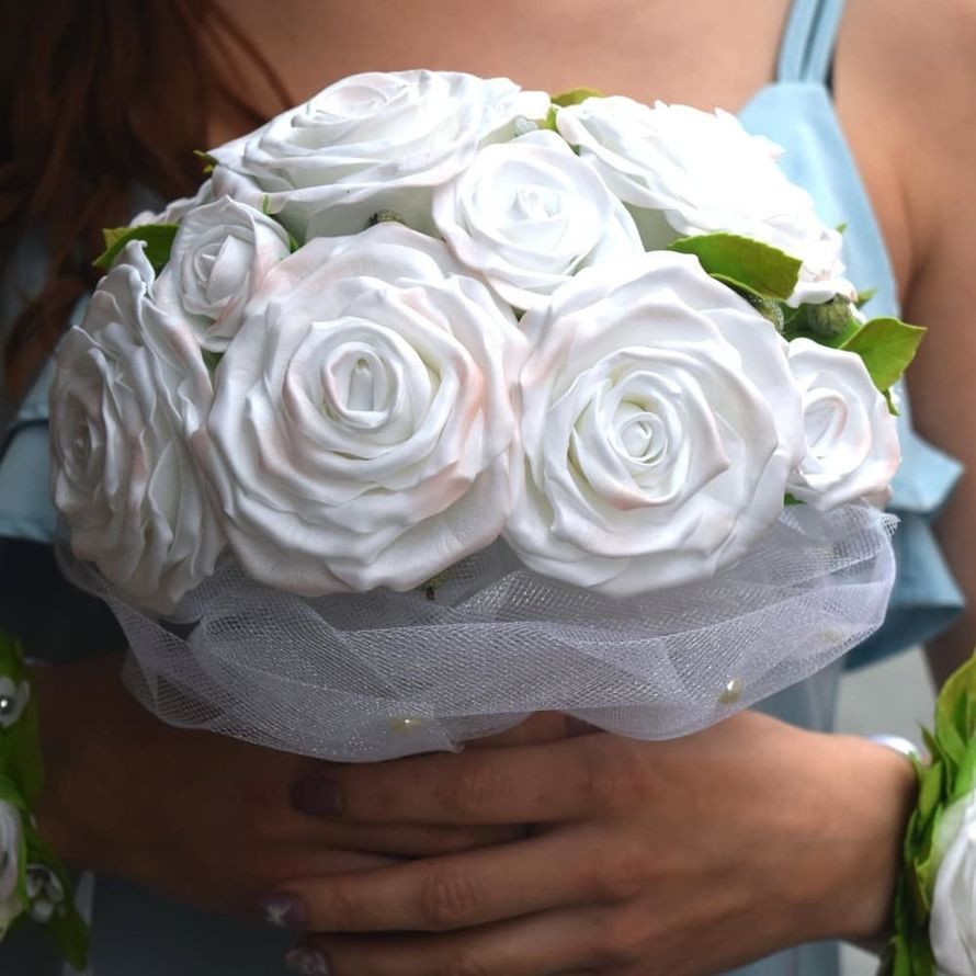 Букет невесты из роз 