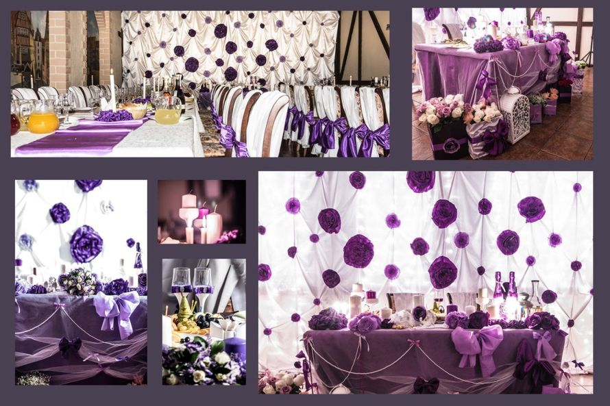 Фото 18164648 в коллекции пурпурная свадьба - Творческая мастерская "Барокко"