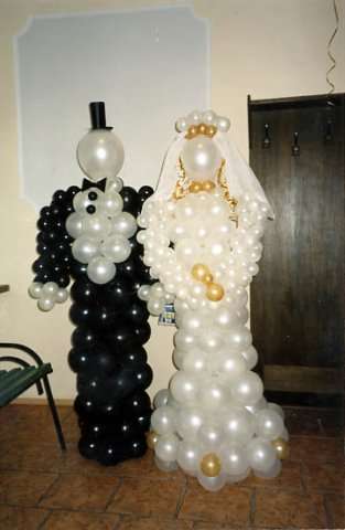 Фигуры "Муж и Жена" по 300 грн (1,8м) - фото 556214 «Magenta» - свадебный декор и флористика