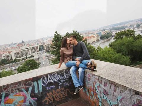 Love story in Prague