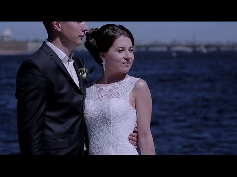 Свадебная видеосъёмка в Санкт-Петербурге. Дворец Бракосочетания #1.