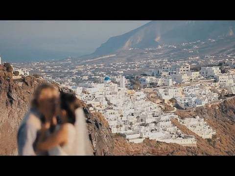 Свадьба мечты на греческом острове Санторини