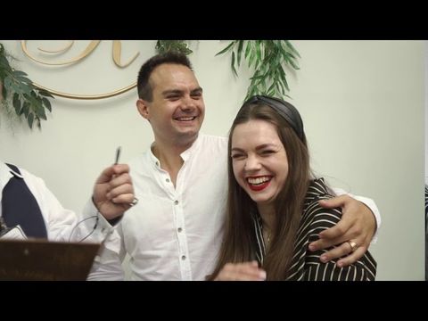 (Подставное) интервью на свадьбе Владимира и Кристины Барышевых