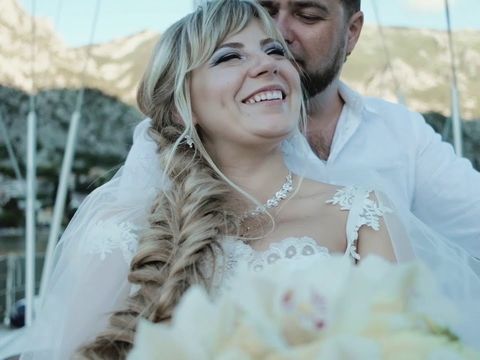 Свадьба в Черногории Алисы и Андрея