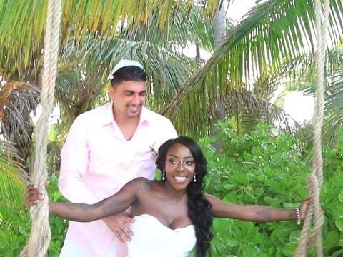 Таниша и Илья. Свадьба на частном пляже в Доминикане.