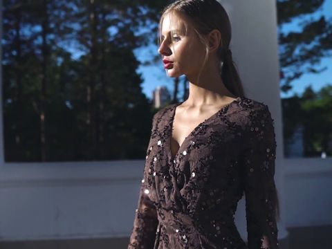 Вечернее платье в Саратове TM Pauline коллекции Первая Леди модель Ривера